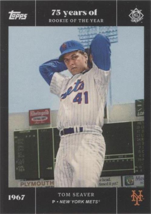 2022 Topps MLB Rookie of the Year 75th Anniversary - Tom Seaver #11