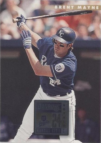 1996 Donruss - Brent Mayne #244