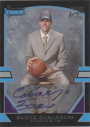 2003-04 Bowman Signature - Zarko Cabarkapa #66