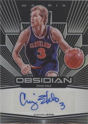 2019-20 Panini Obsidian - Craig Ehlo #MA-CEL