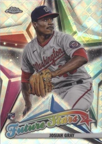 2022 Topps Chrome Logofractor Edition - Josiah Gray #FS-15