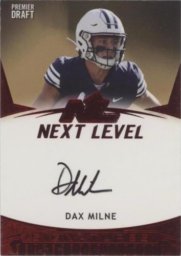 2021 Sage Premier Draft Dax Milne #21NL-DM2