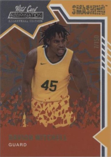 2021-22 Wild Card Alumination - Davion Mitchell #SM-3