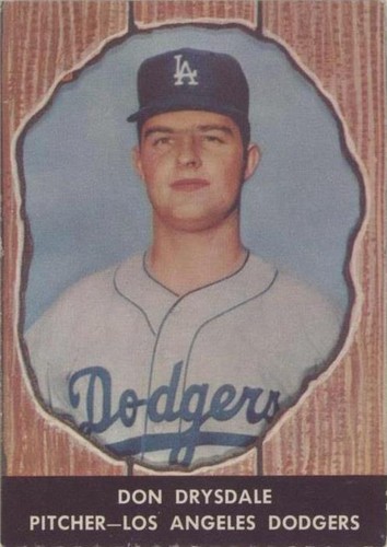 1958 Hires Root Beer - Don Drysdale #55