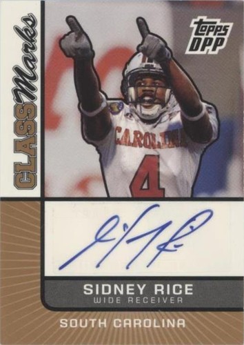 2007 Topps Draft Picks and Prospects (DPP) Sidney Rice #CM-SR