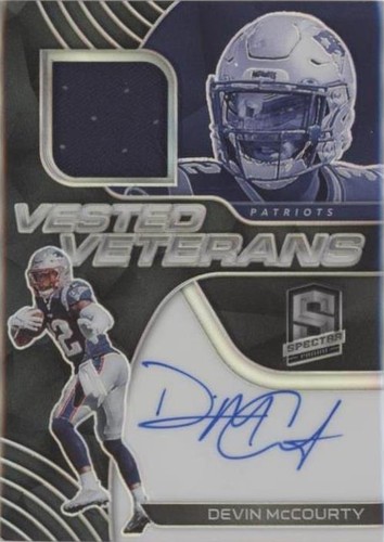 2020 Panini Spectra Devin McCourty #VV-DM