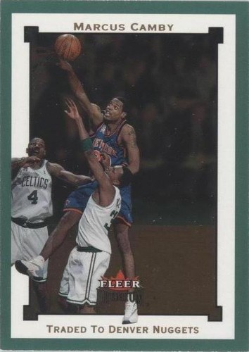 2002-03 Fleer Premium - Marcus Camby #EM69