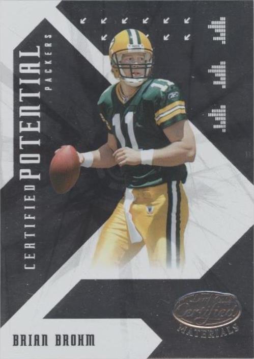 2008 Leaf Certified Materials Brian Brohm #CP-13