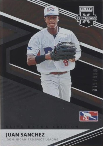 2020 Panini Elite Extra Edition - Juan Sanchez #198