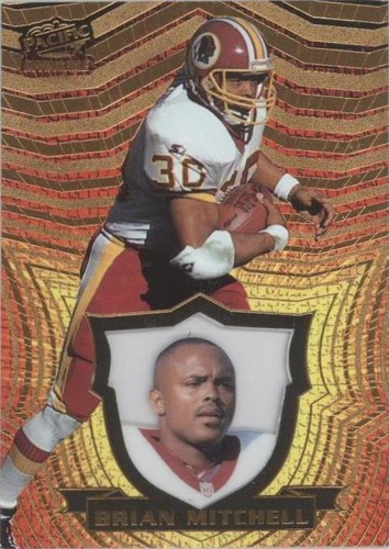 1997 Pacific Invincible Brian Mitchell #149