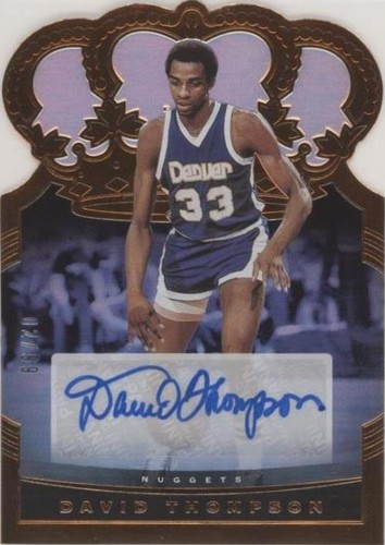 2020-21 Panini Crown Royale - David Thompson #CA-DTH