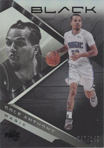 2021-22 Panini Black - Cole Anthony #31