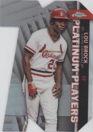 2021 Topps Chrome Update Series - Lou Brock #CPDC-68
