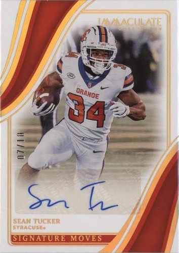2023 Panini Immaculate Collection Collegiate Sean Tucker #SM-ST