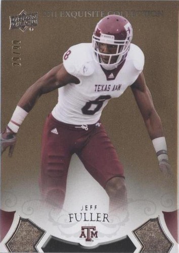 2011 Upper Deck Exquisite Collection Jeff Fuller #ER-JF