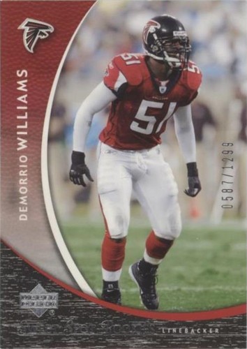 2004 Upper Deck Sweet Spot Demorrio Williams #126