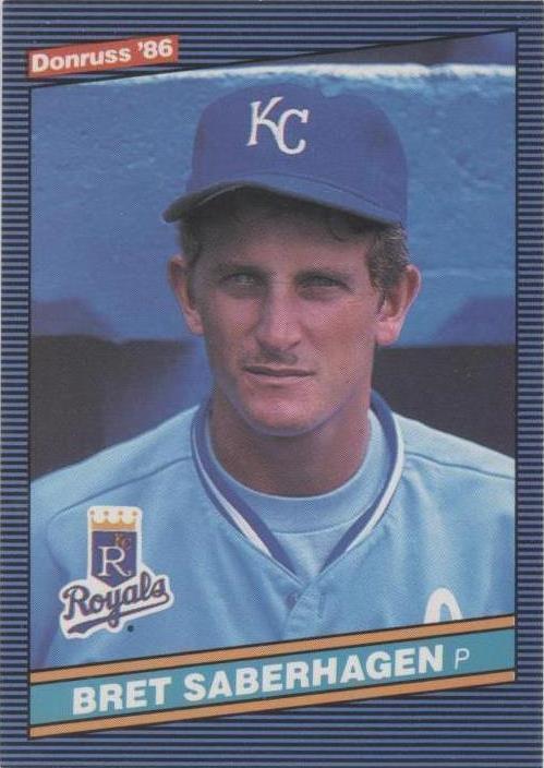 Donruss 1986 - Bret Saberhagen #100