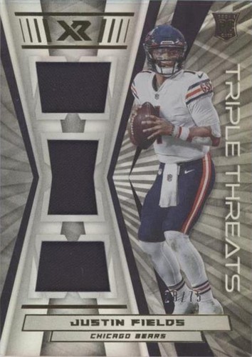 2021 Panini XR Justin Fields #RTT-JFI