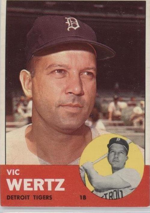 1963 Topps - Vic Wertz #348