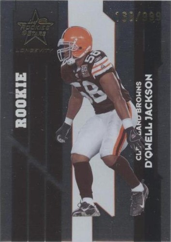 2006 Leaf Rookies & Stars Longevity D'Qwell Jackson #106