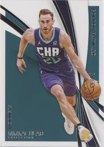 2020-21 Panini Immaculate Collection - Gordon Hayward #1
