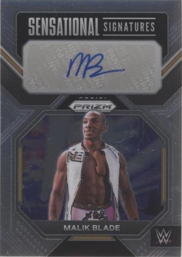 2023 Panini Prizm WWE - Malik Blade #SN-MKB