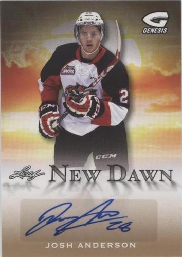 2016 Leaf Genesis - Josh Anderson #ND-JA1