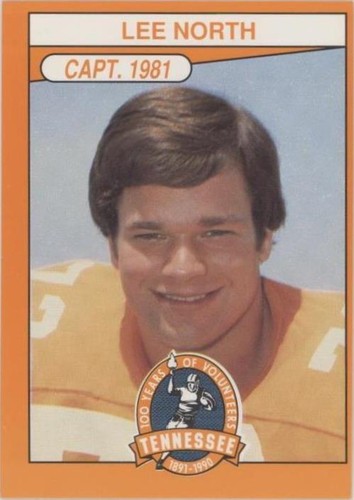 1990 100 Years of Tennessee Volunteers Lee North #247