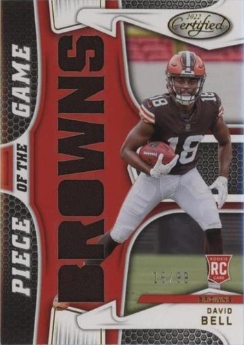 2022 Panini Certified David Bell #PG-DB