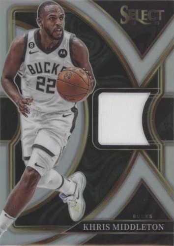 2022-23 Panini Mosaic Blue Reactive Prizm Khris Middleton