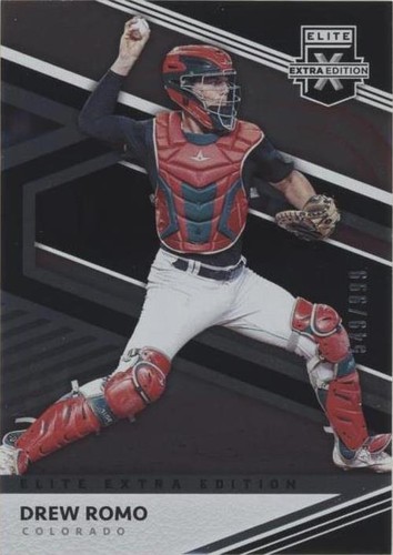2020 Panini Elite Extra Edition - Drew Romo #35