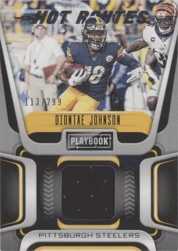 2020 Panini Playbook Diontae Johnson #HR-DJ