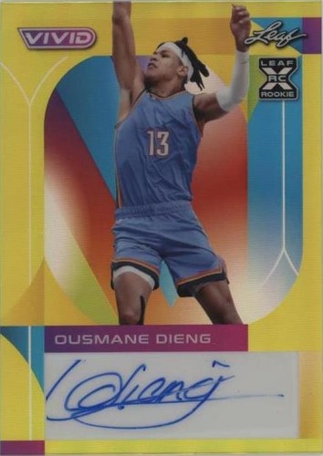 2022-23 Leaf Vivid - Ousmane Dieng #BA-OD1
