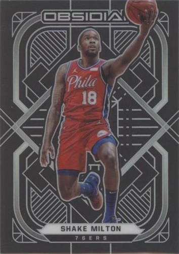 2020-21 Panini Mosaic Reactive Orange #56 Shake Milton