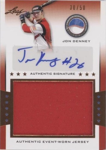 2013 Leaf Power Showcase - Jonathan Denney #JA-JD1