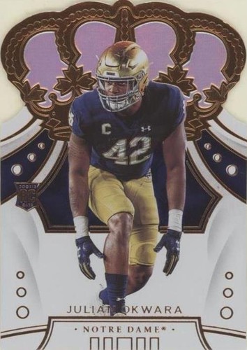 2020 Panini Chronicles Draft Picks Julian Okwara #15