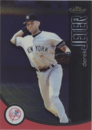 2001 Topps Finest - Derek Jeter #100