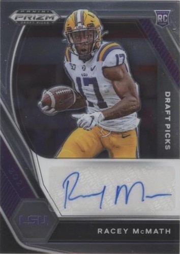 2021 Panini Prizm Draft Picks Racey McMath #DPA-RAC