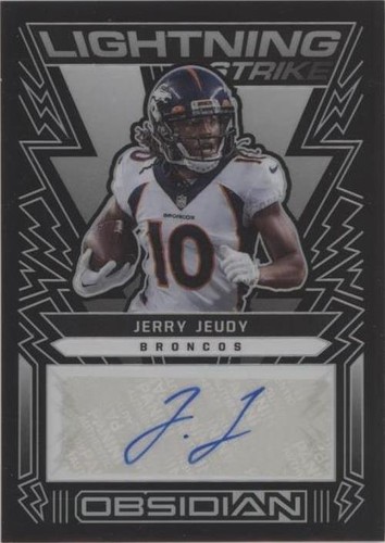 2022 Panini Obsidian Jerry Jeudy #LS-JJE