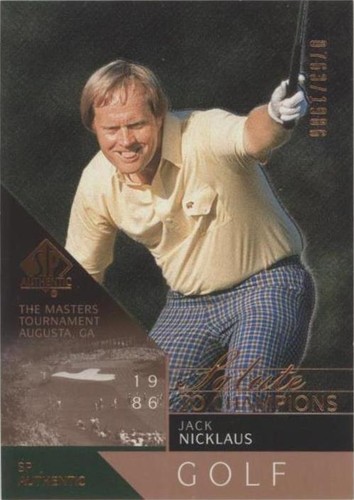 2003 SP Authentic - Jack Nicklaus #82