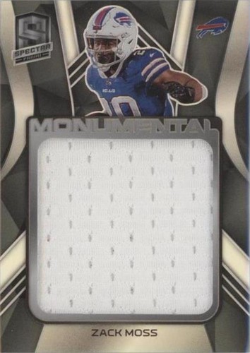 2020 Panini Spectra Zack Moss #42