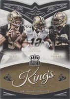 2015 Panini Crown Royale Drew Brees Mark Ingram Marques Colston #KC15