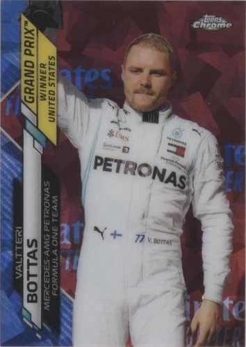 2020 Topps Chrome Sapphire Edition Formula 1 - Valtteri Bottas #151