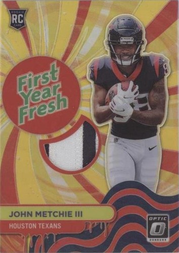 2022 Panini Donruss Optic John Metchie III #FYF-JM