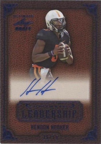 2022 Leaf Ultimate Draft Hendon Hooker #UL-HH1