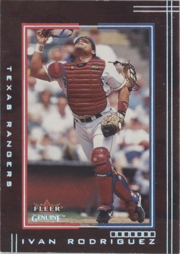 2002 Fleer Genuine - Ivan Rodriguez #78