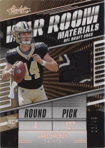 2023 Panini Absolute Jake Haener #WR-JHAE