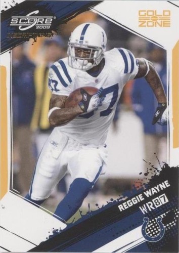 2009 Score Inscriptions Reggie Wayne #131