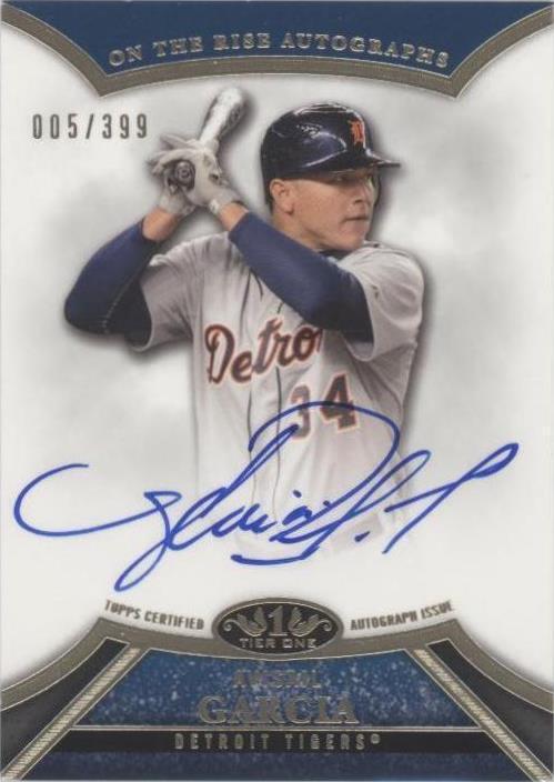 2013 Topps Tier One - Avisail Garcia #ORA-AGR1