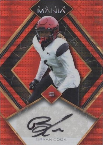 2022 Wild Card Auto Mania Bryan Cook #AM-D57